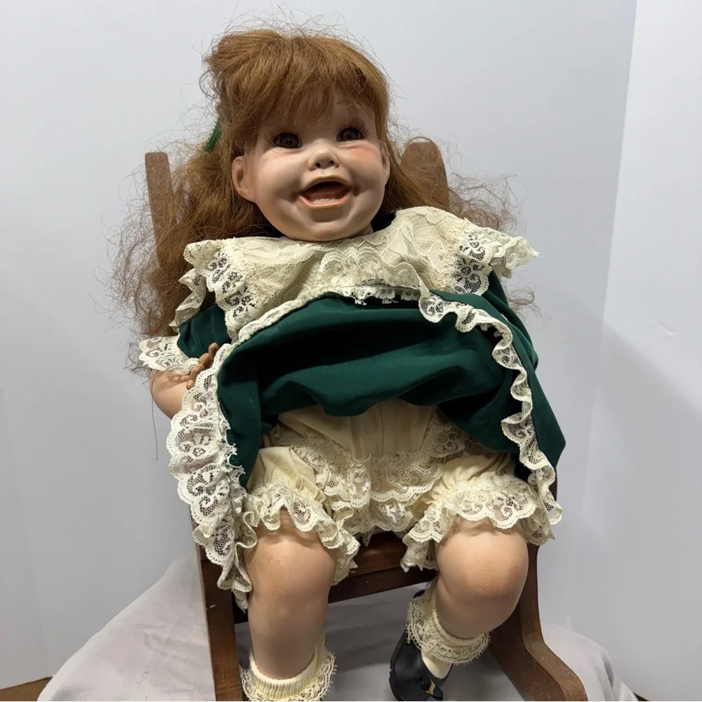 RARE! 1991 Tippy Cindy Marschner Rolfe By Hamilton Collection Porcelain Doll